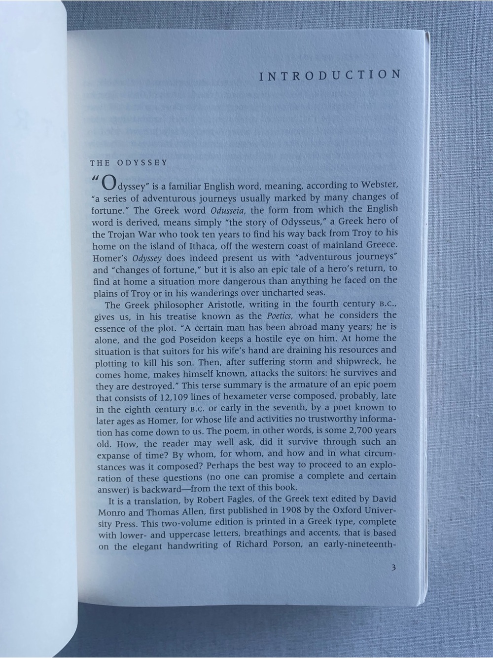 The Odyssey by Homer Translated by Robert Fagles 1997 Penguin Vintage Paperback - Picture 6 of 12